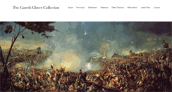 Desktop Screenshot of garethglovercollection.com