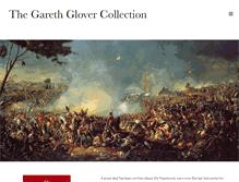 Tablet Screenshot of garethglovercollection.com
